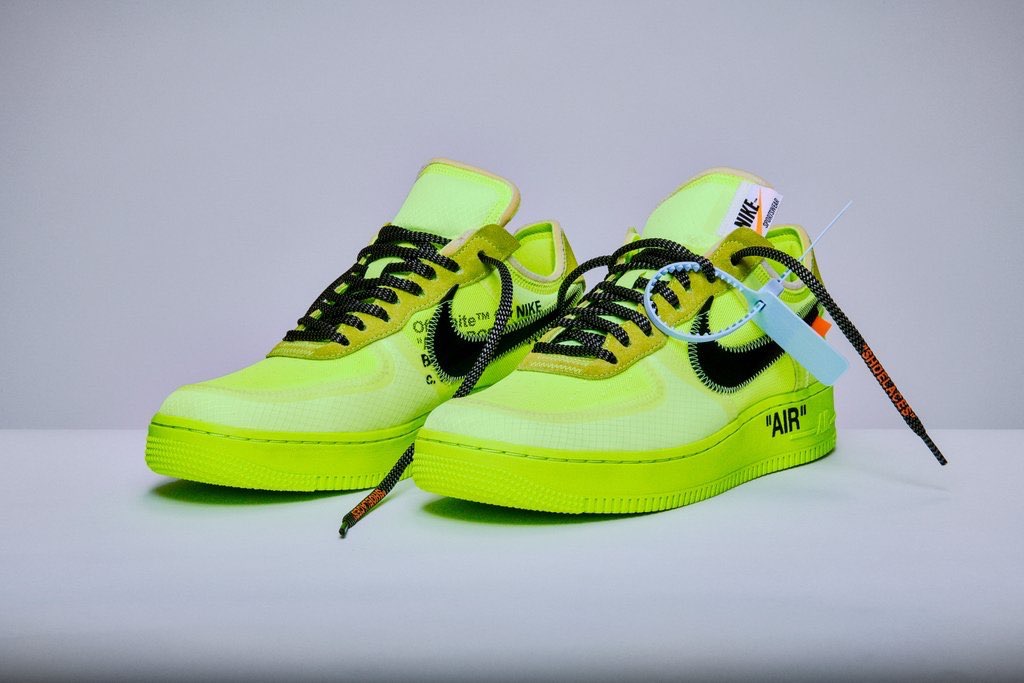 【Off-White×NIKE】コラボスニーカー The ten Air Force 1 low 国内発売12/19 - ちんぱんブログ