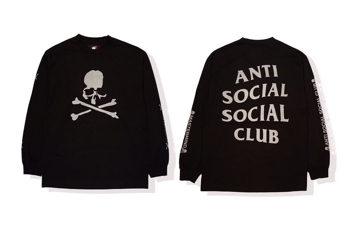 【ANTI SOCIAL SOCIAL CLUB】ASSC × McMastermind JAPAN コラボ L/S tee