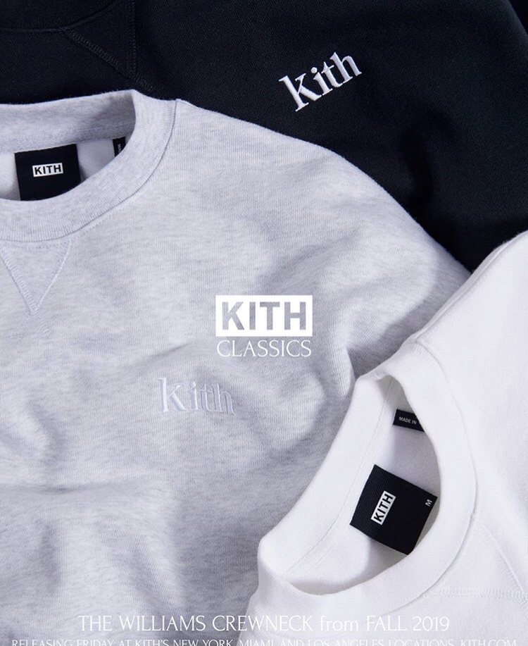 【KITH】10月6日0:00発売 KITH CLASSIC FALL 2019