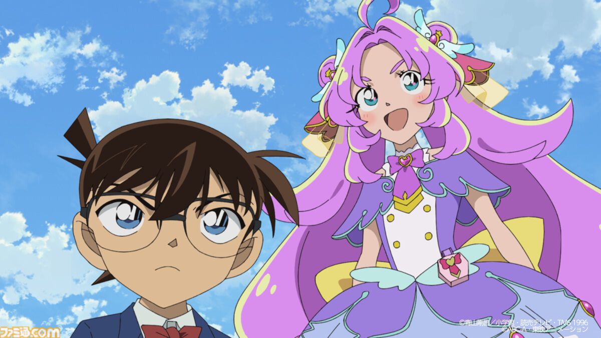 名探偵プリキュア！×名探偵コナン コラボキービジュアル