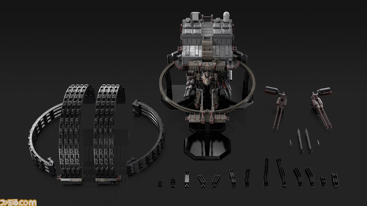 バルテウス立体化モデルのディスプレイ例