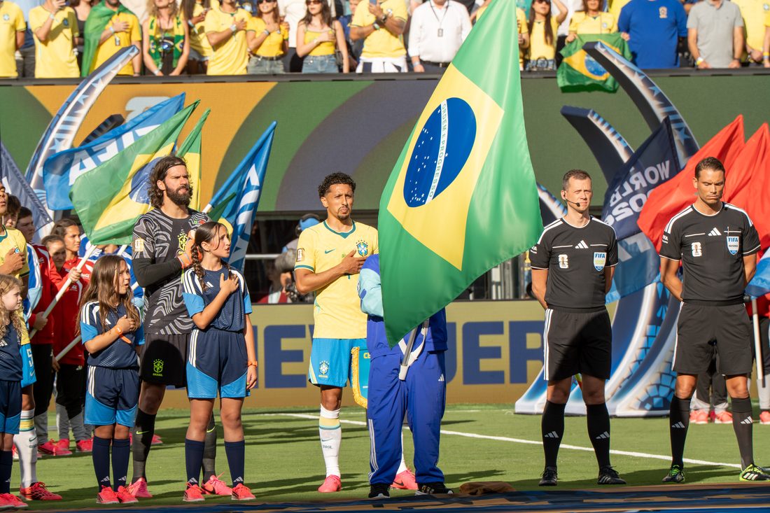 W杯2026 ブラジル代表 黄色のユニフォームで戦う選手たち モロッコ戦