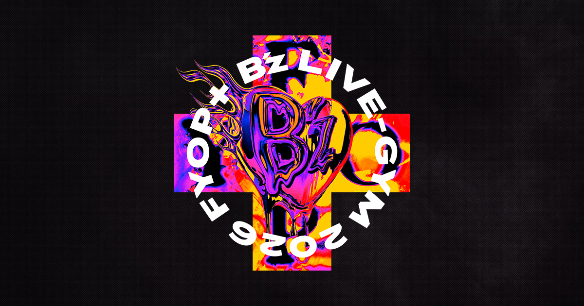 B'z LIVE-GYM 2026 FYOP+ ツアーのロゴ