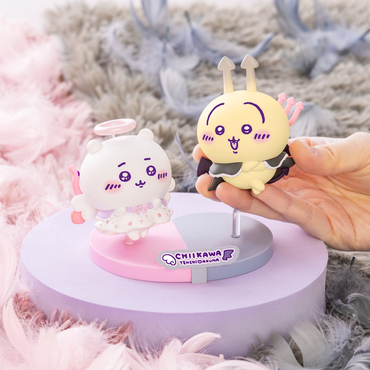 ちいかわ てんし♡あくま フィギュア 天使デザイン