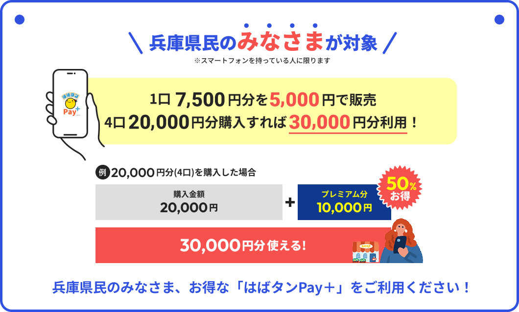 はばタンPay+第5弾 キャンペーン概要の案内