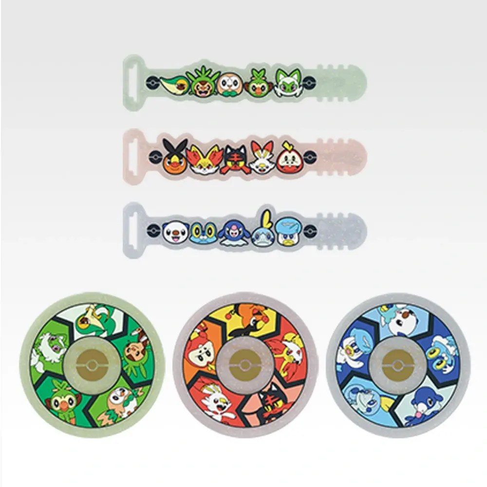 一番くじポケモン30周年vol.2 J賞 ラバーコレクション(全6種・タイ約13cm コースター約8cm)