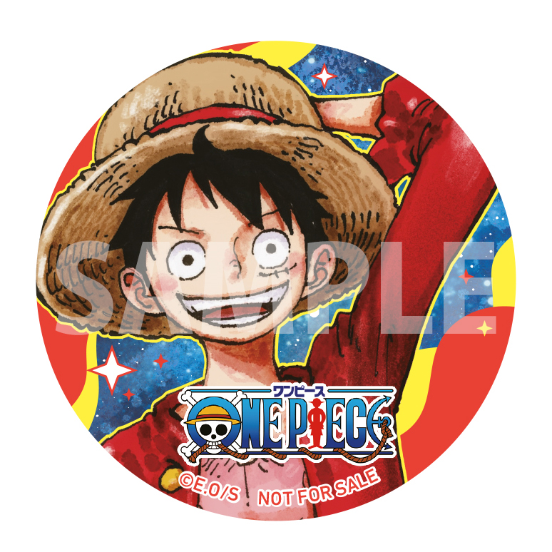 ONE PIECE 特製缶バッジ（JVC配布物）