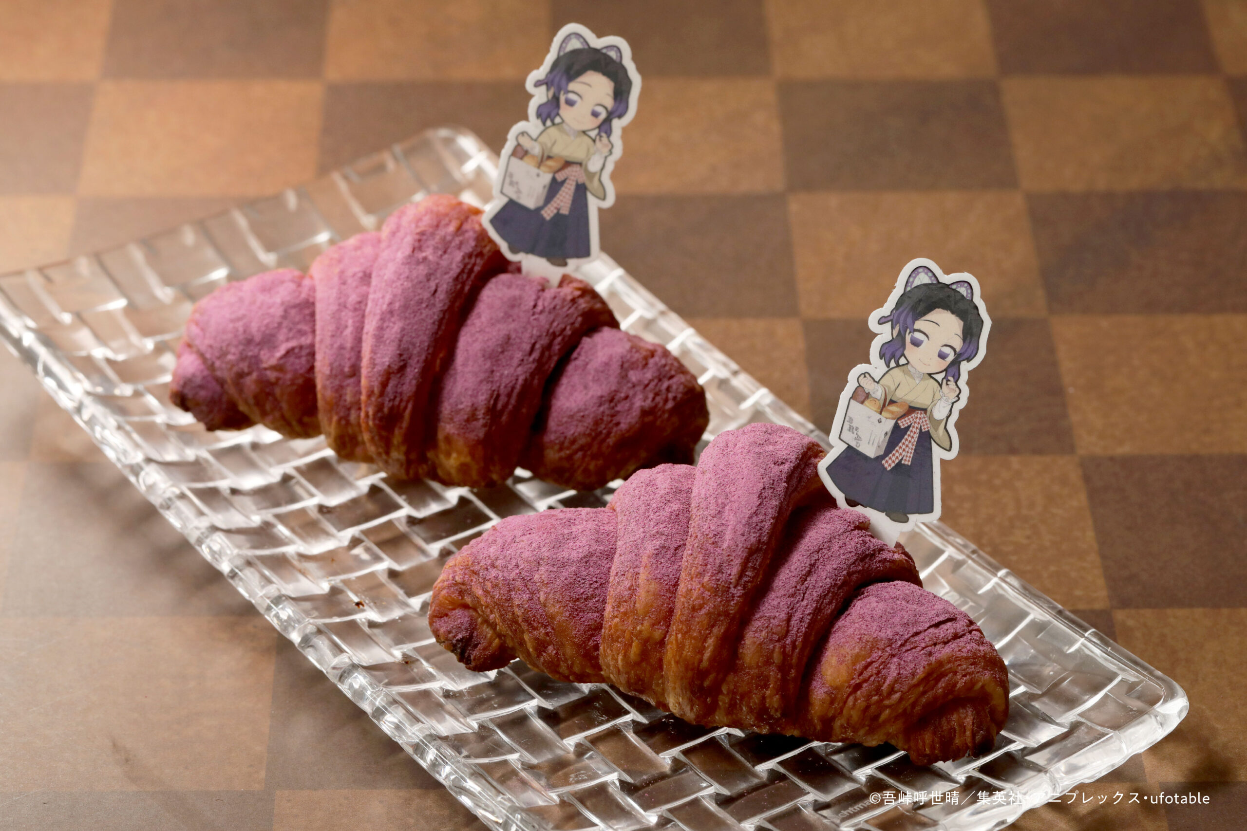 しのぶの藤色クロワッサン