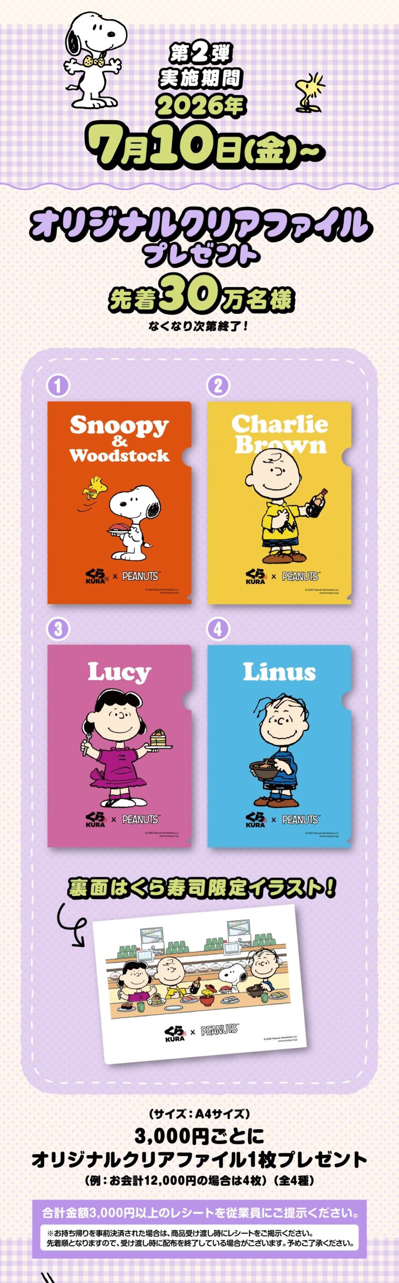 くら寿司×PEANUTS ビッくらポン限定キーホルダーと缶バッジ