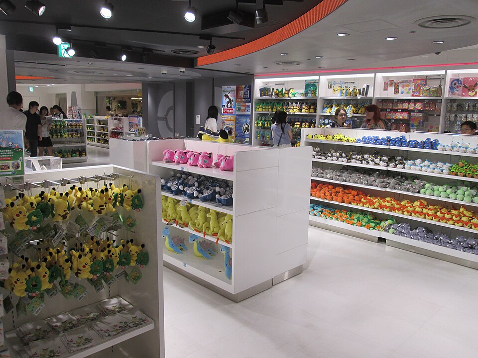 ポケモンセンターのレックウザ関連商品（イメージ）