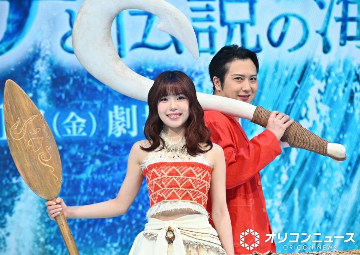 実写版モアナ日本版声優にME:I TSUZUMI|7/31公開