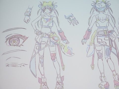 YOASOBIコラボスキンの設定画