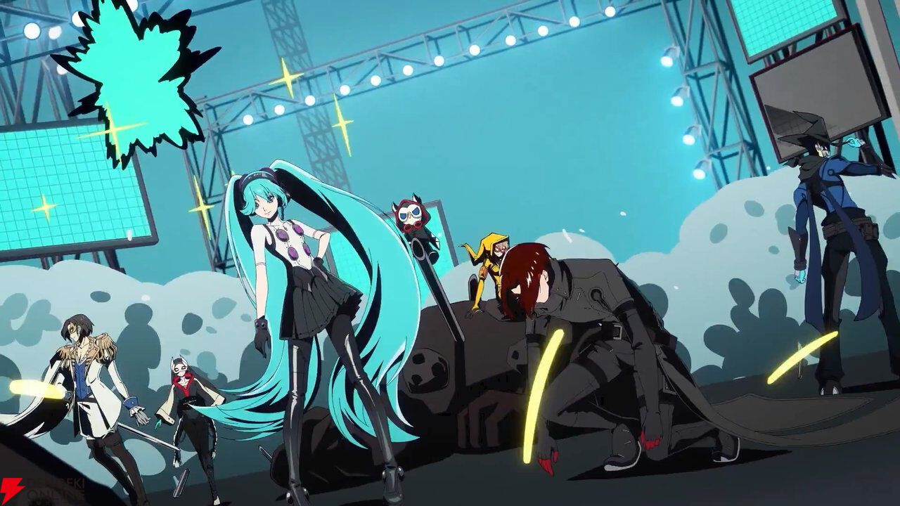 P5X×初音ミク コラボより(電撃オンライン)