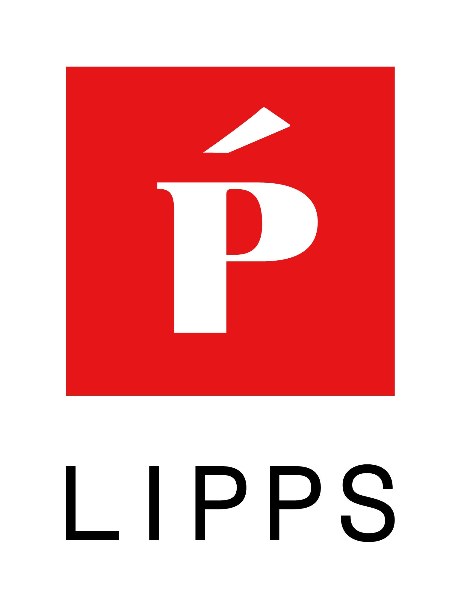 鏡をモチーフにしたLIPPSのブランドデザイン