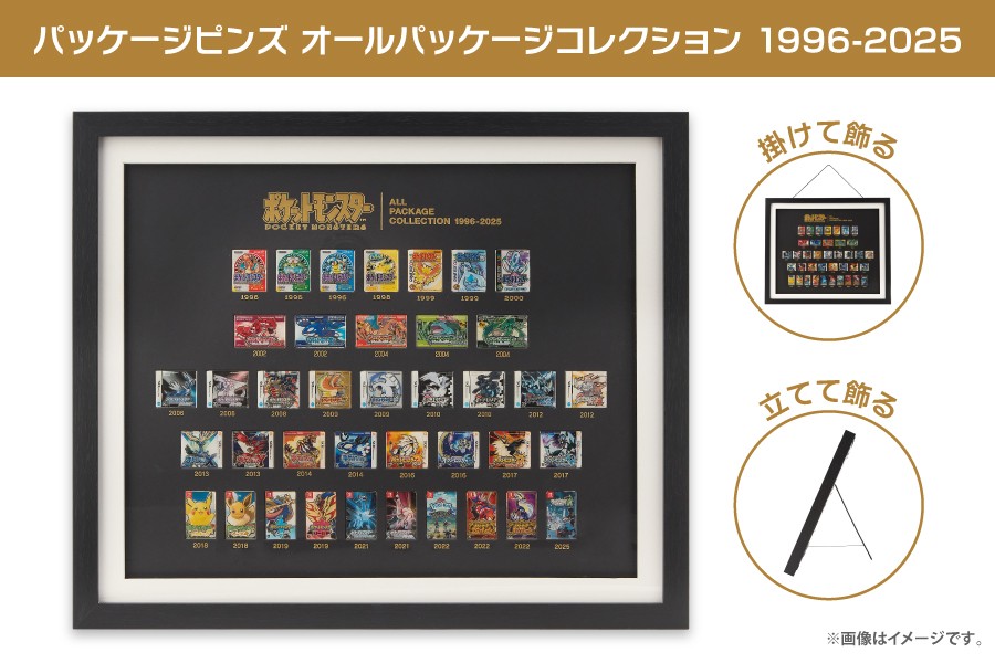 オールパッケージコレクション 1996-2025 額装セット