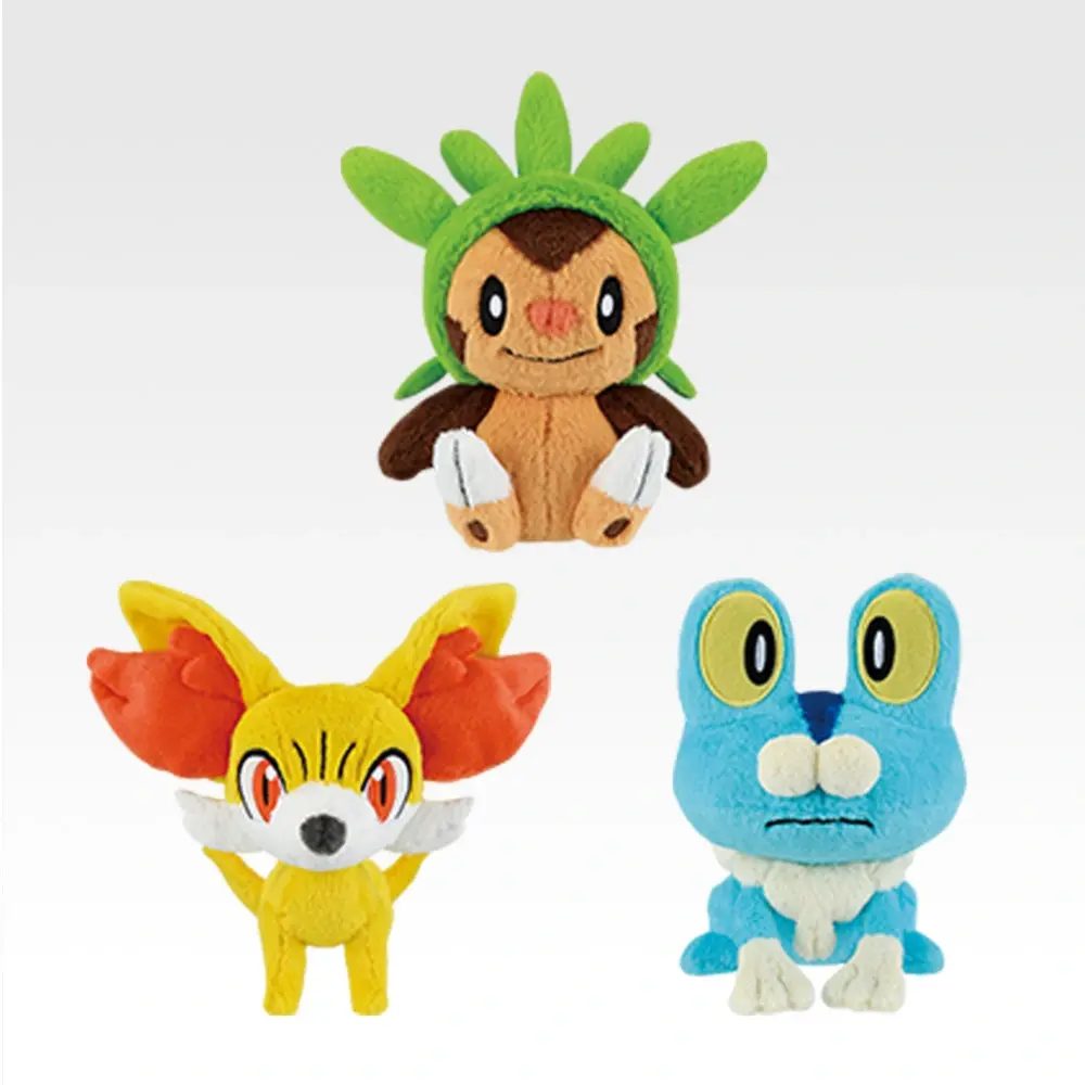 一番くじポケモン30周年vol.2 D賞 カロス地方 旅立ちの3匹 ぬいぐるみ