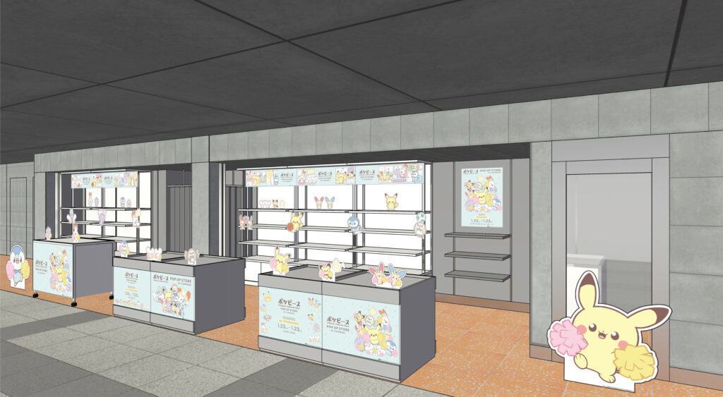 ポケピース ポップアップ 秋葉原 店舗イメージ