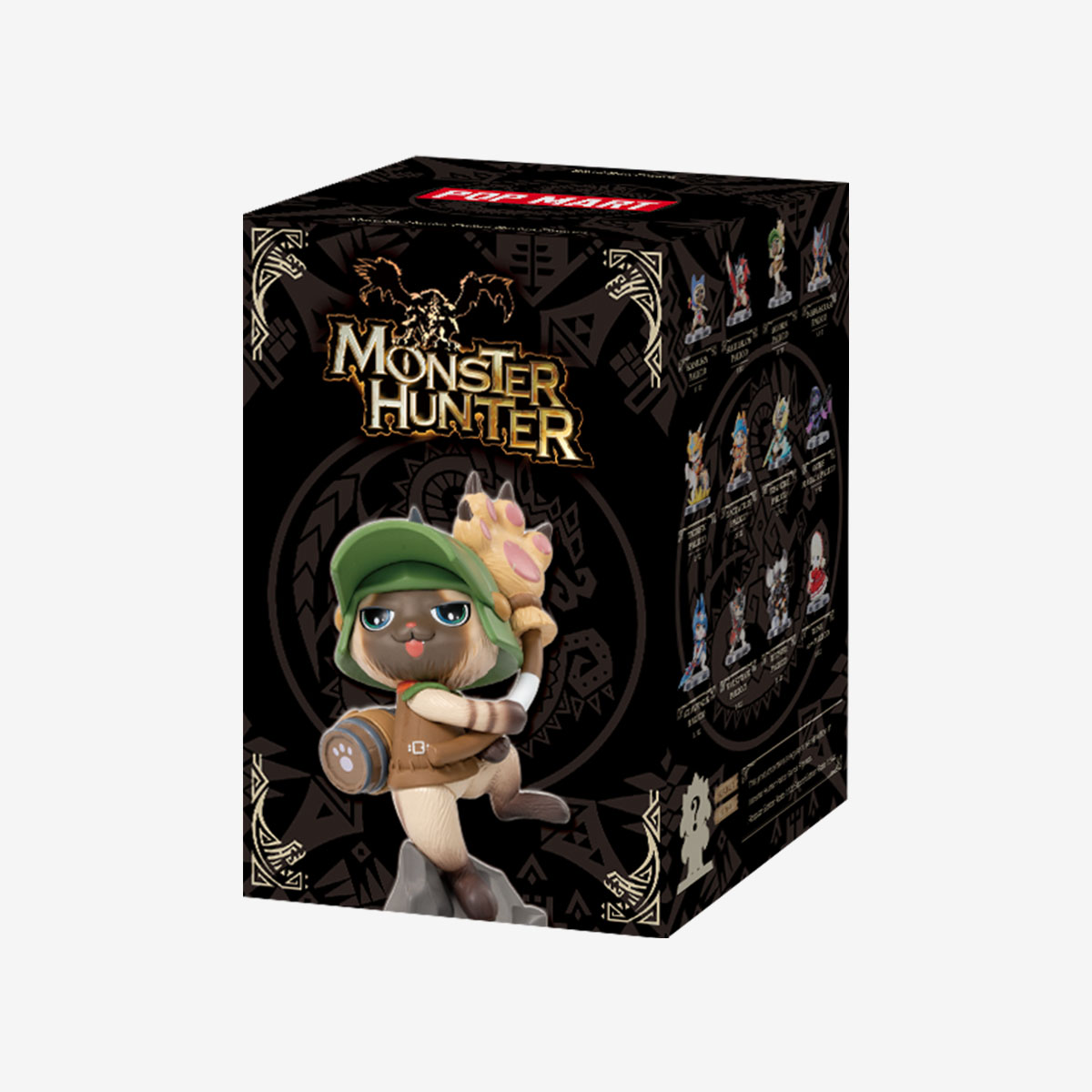 モンハンのアイルーがPOP MARTフィギュアに|全13種6/26発売