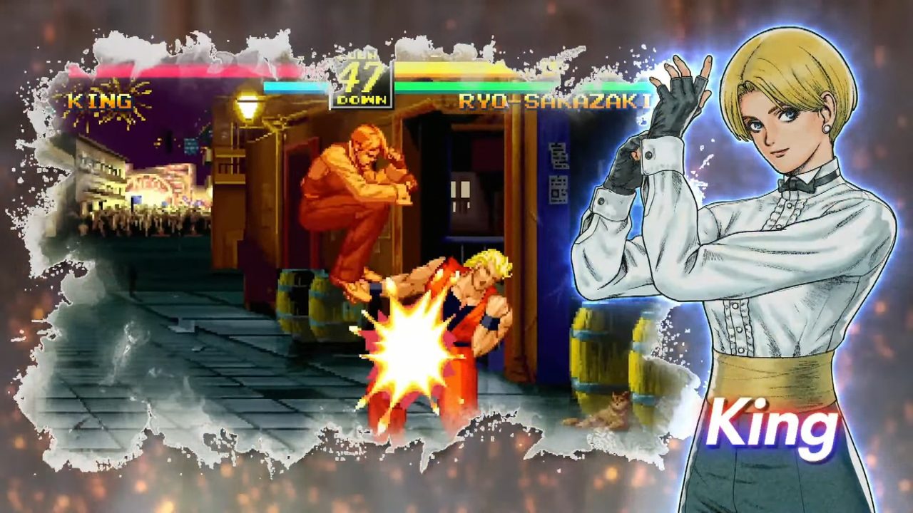 龍虎の拳 外伝R バトルシーン ロールバック対応