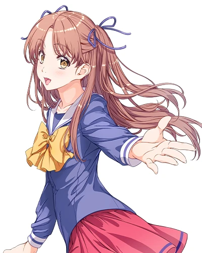 センチメンタルグラフティリメイク ヒロインのキャラクターイラスト