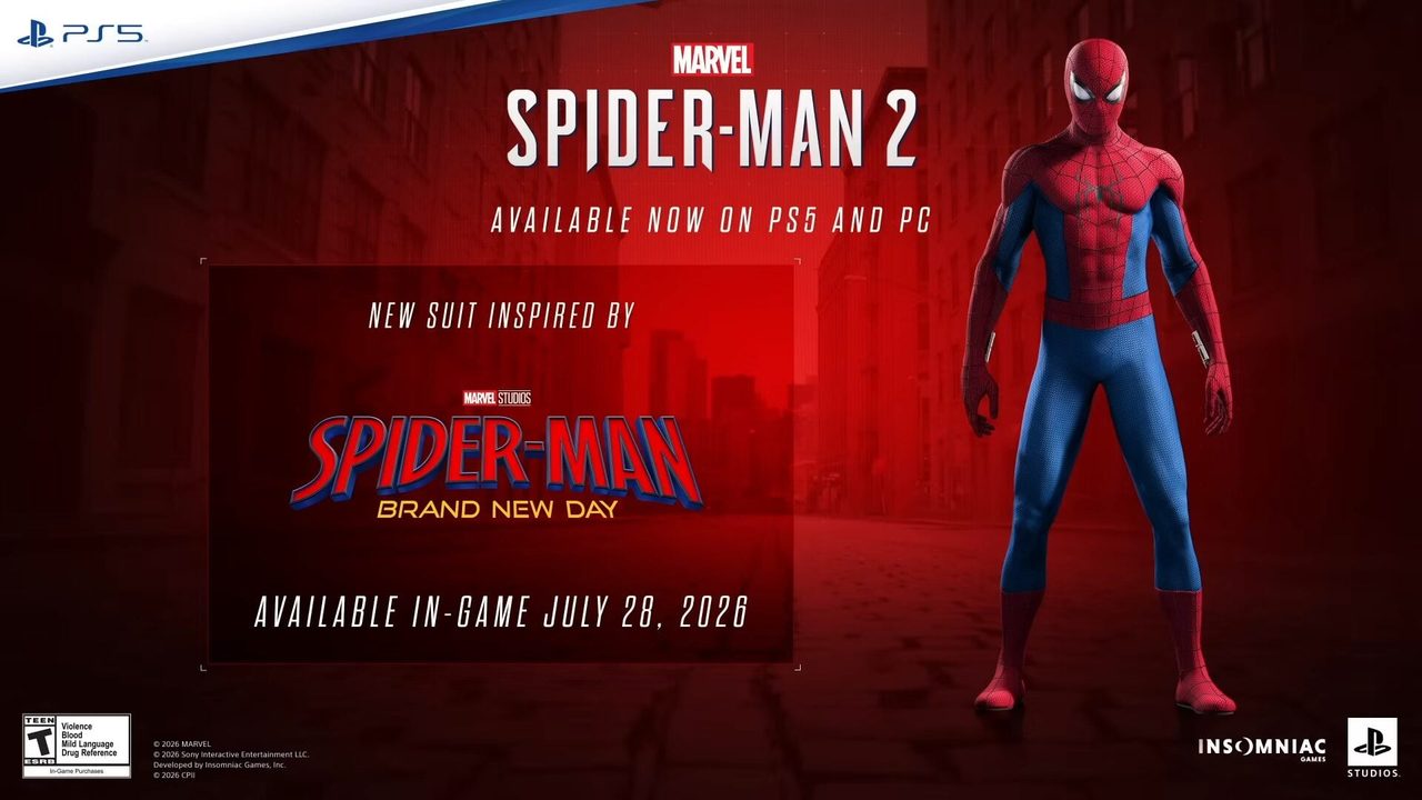 スパイダーマン2に映画版新スーツ7/28無料配信｜公開記念まとめ