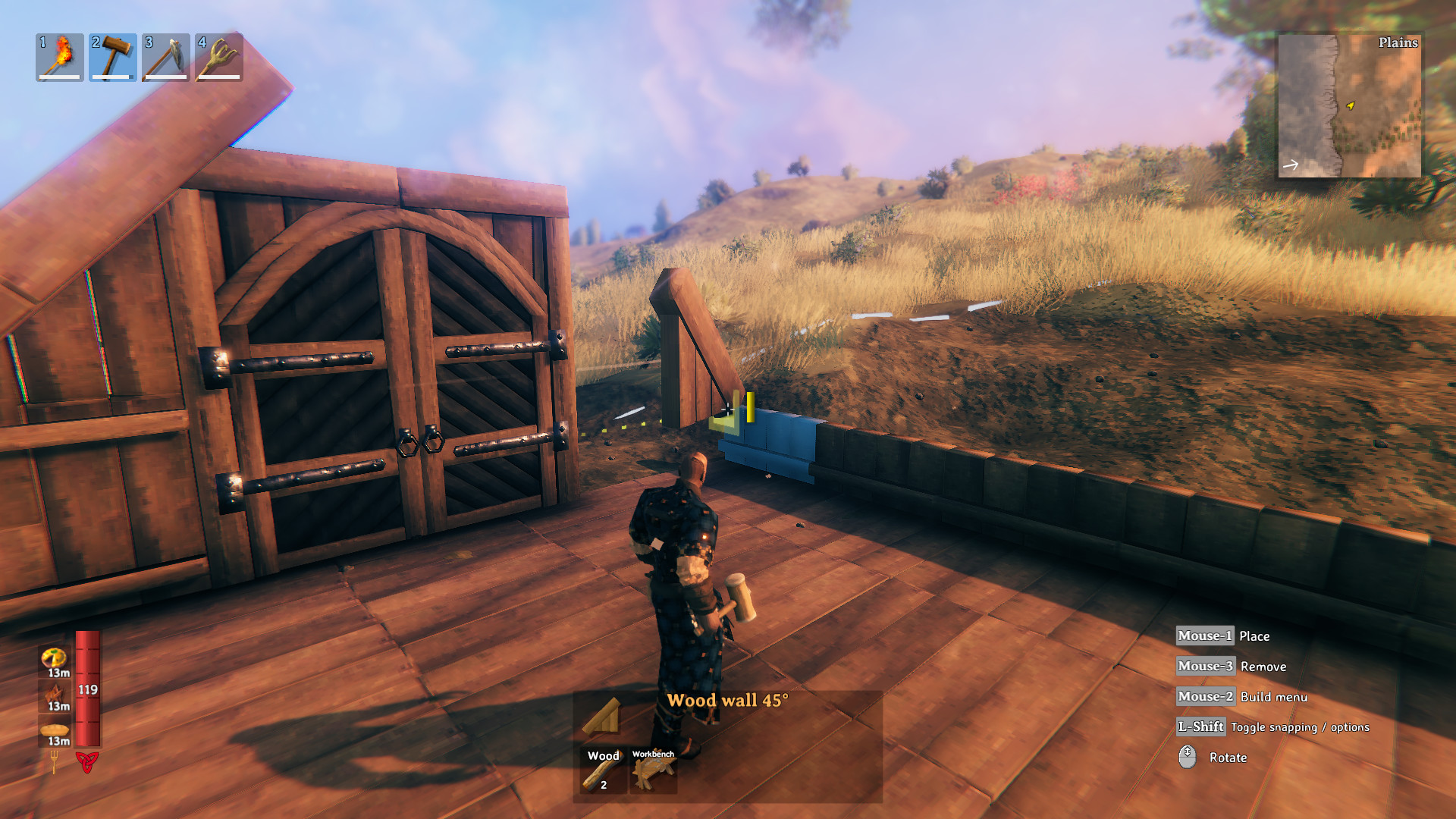 Valheim ゲーム画面 風景