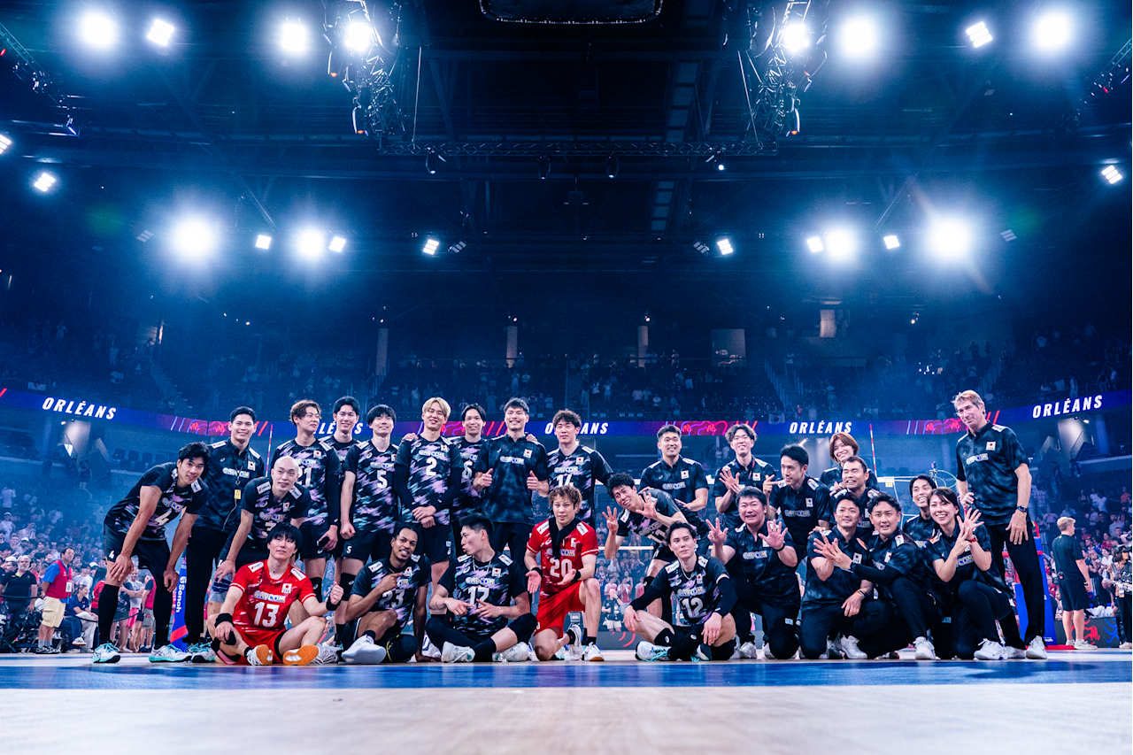 男子バレー日本代表 VNL2026｜8連勝とフランス戦結果・放送