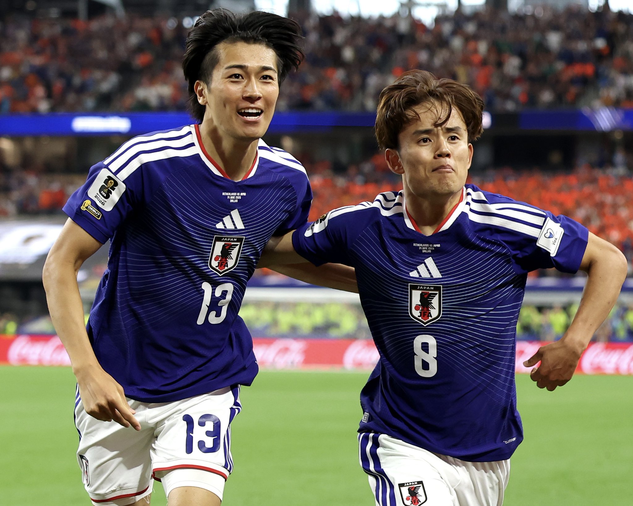 日本代表のプレーシーン