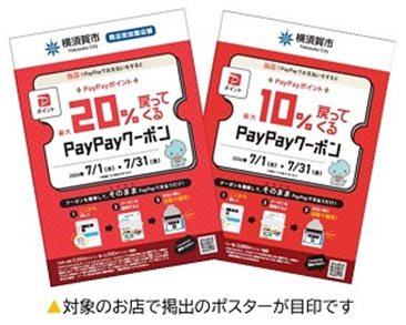 横須賀市PayPayクーポン7月開始｜商店街20%還元の使い方