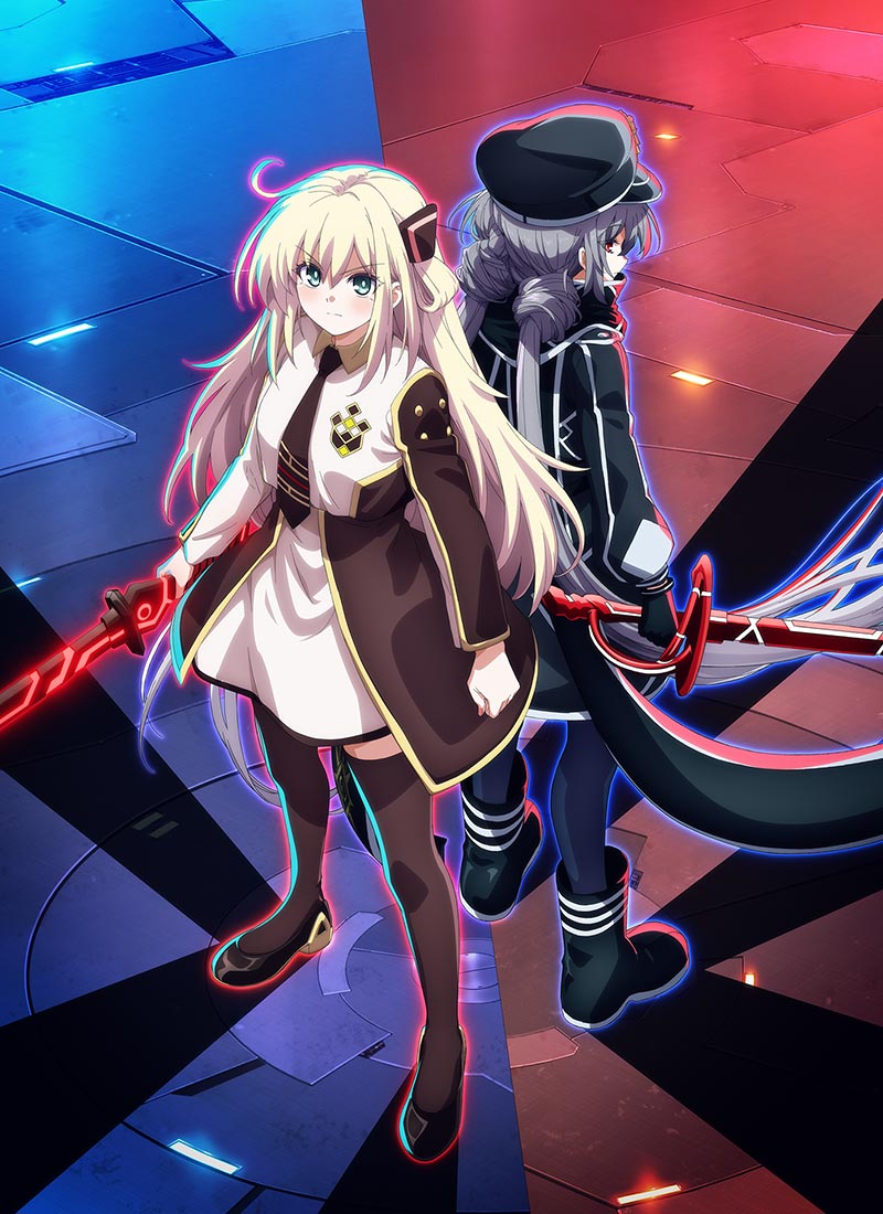 遊戯王クロニクルズ「閃刀姫」シリーズのキービジュアル