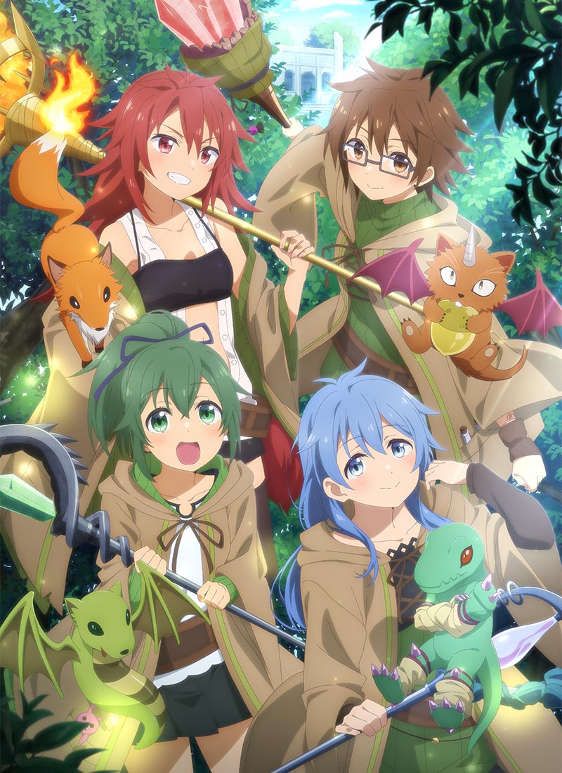 遊戯王クロニクルズ「精霊術の使い手」シリーズのキービジュアル