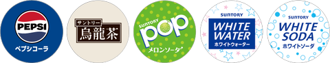 ミニフィギュア付きコラボソフトドリンク