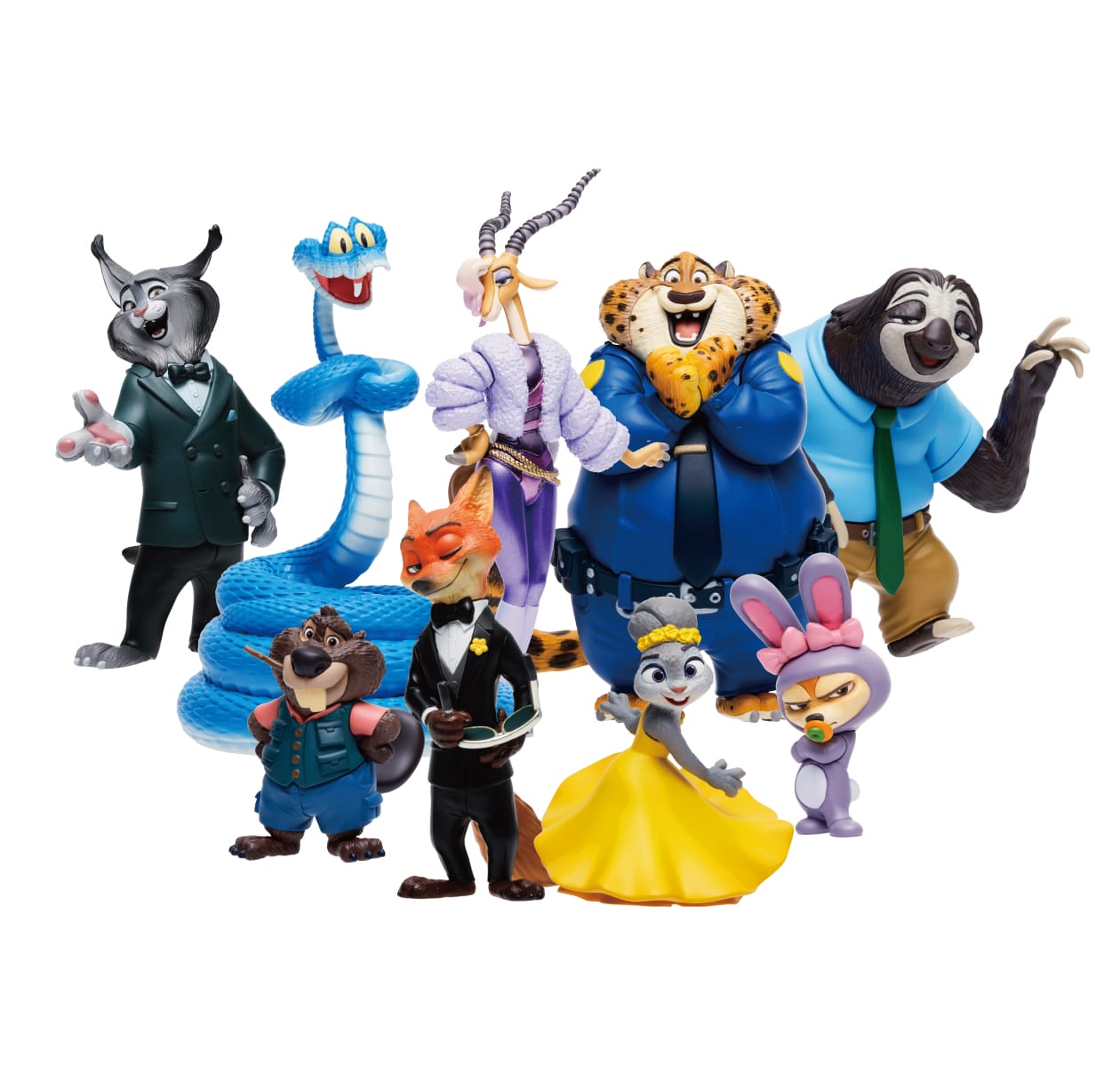 Happyくじズートピア B賞 フィギュアコレクション全9種