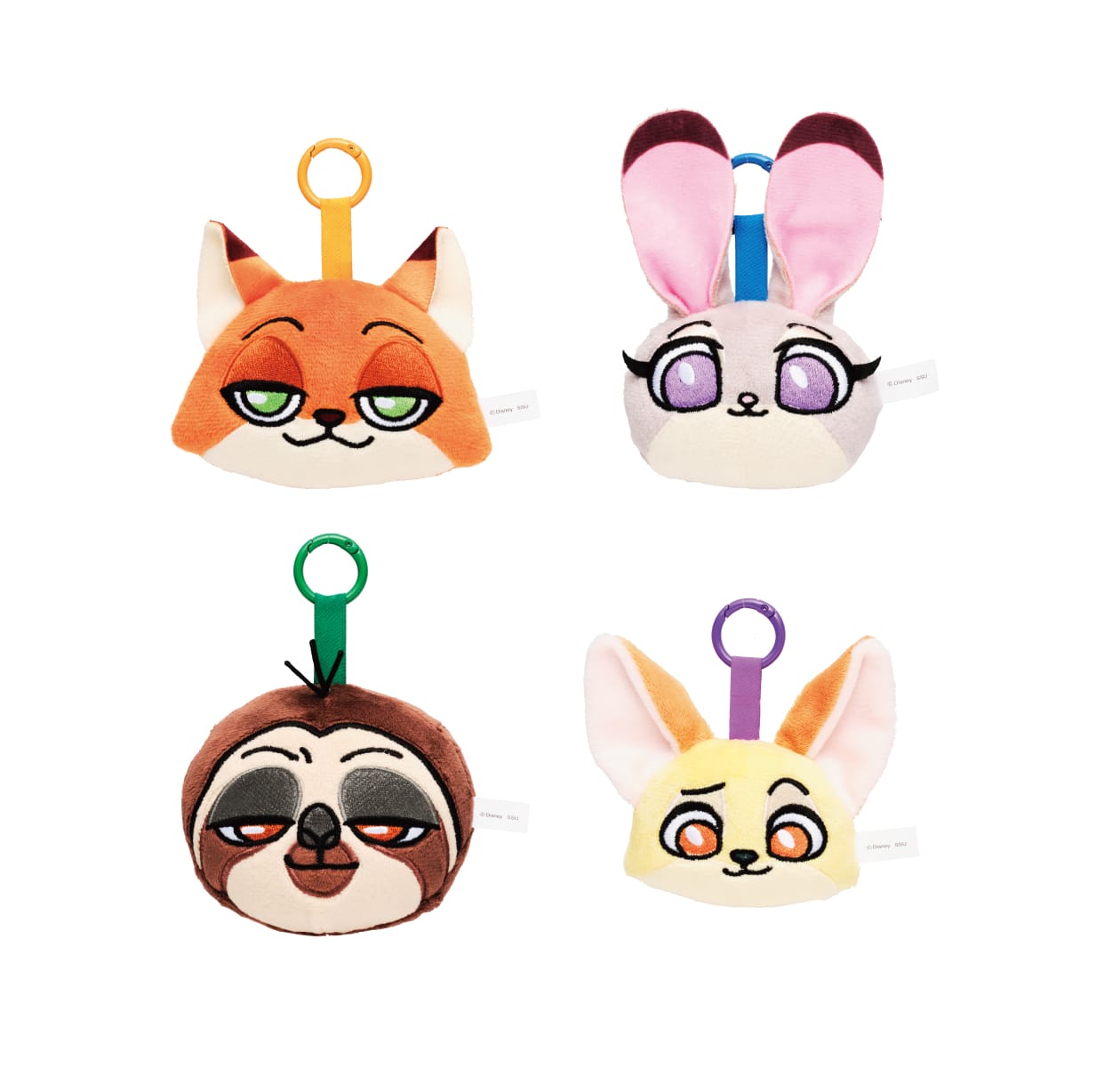 Happyくじズートピア C賞 フェイスぬいぐるみマスコット