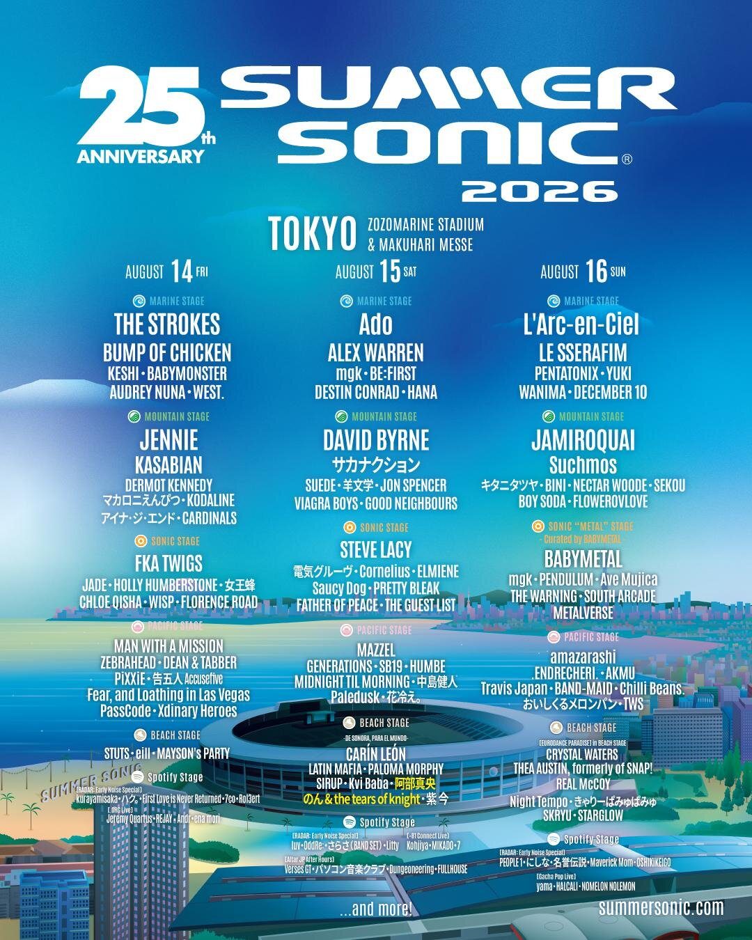 SUMMER SONIC 2026 会場
