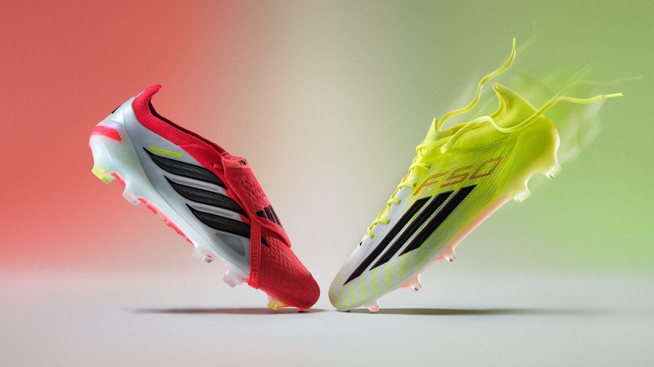 PREDATORとF50が対峙するプロダクトビジュアル
