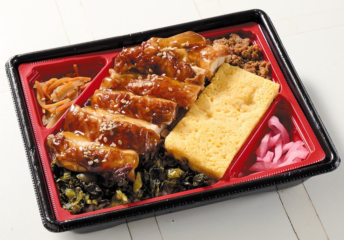 イオン超！ナツ夏祭りのチーズ4倍てりやきチキン弁当
