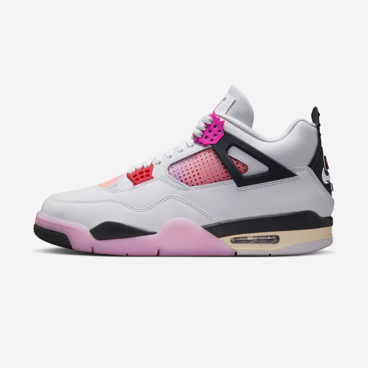 Air Jordan 4 Comic JA1135-100 の側面デザイン