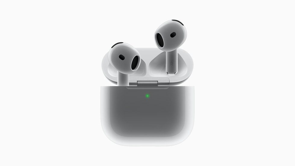 AirPods 4本体とUSB-C充電ケース