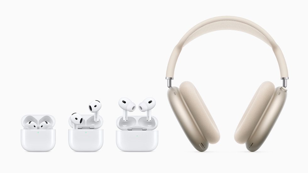 AirPodsシリーズのラインナップ(AirPods 4とAirPods Proシリーズ)