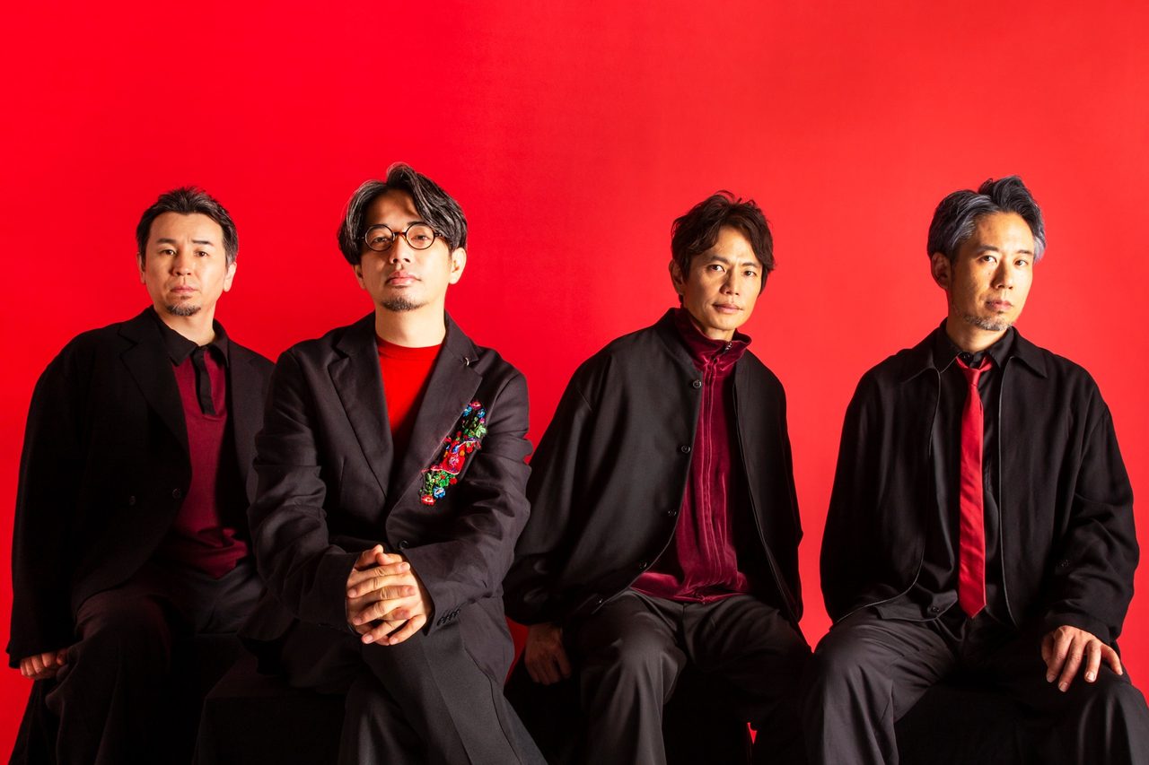 ASIAN KUNG-FU GENERATION 結成30周年時のメンバー4人の写真