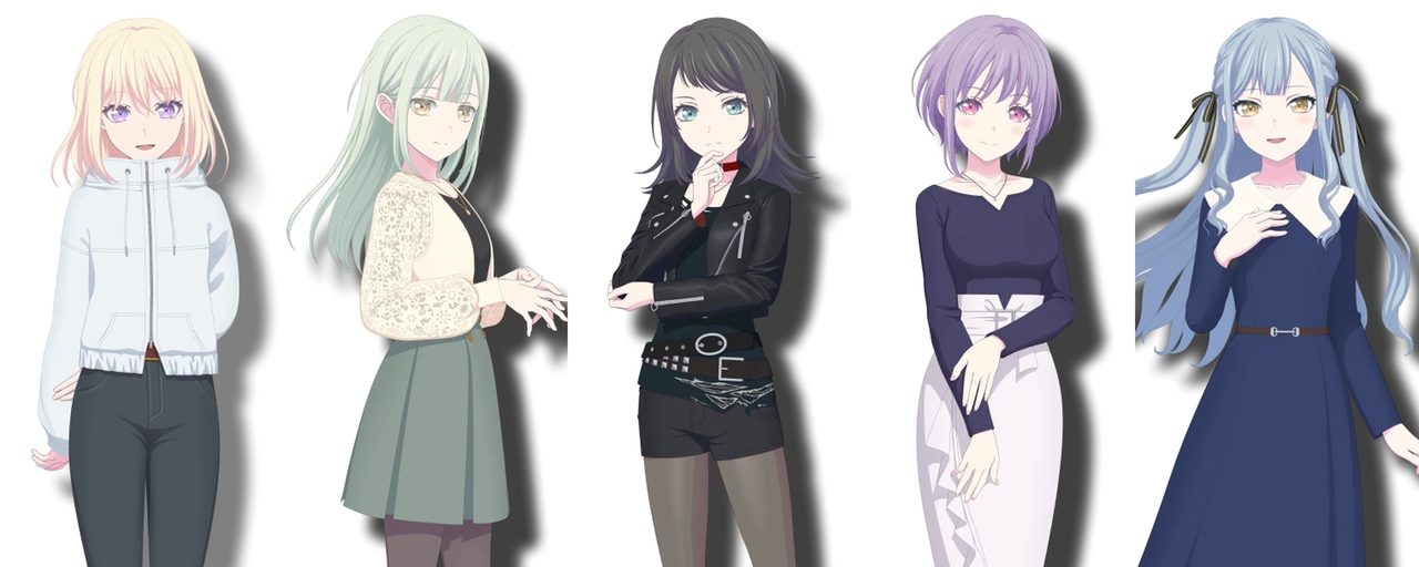 Ave Mujica prima aurora キャラクター 三角初華 若葉睦 八幡海鈴 祐天寺にゃむ 豊川祥子