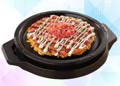 巡音ルカのシーフードお好み焼き