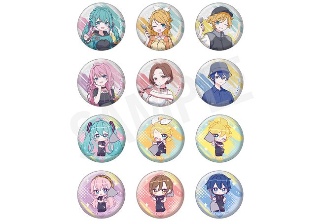 トレーディングキラキラ缶バッジ 全12種