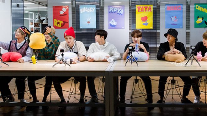 BT21 characters created by BTS members with LINE FRIENDS