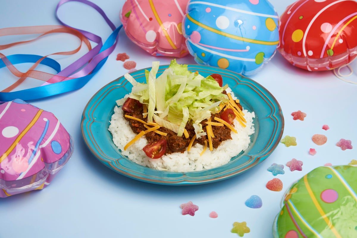 超かぐや姫コラボカフェ タコライス