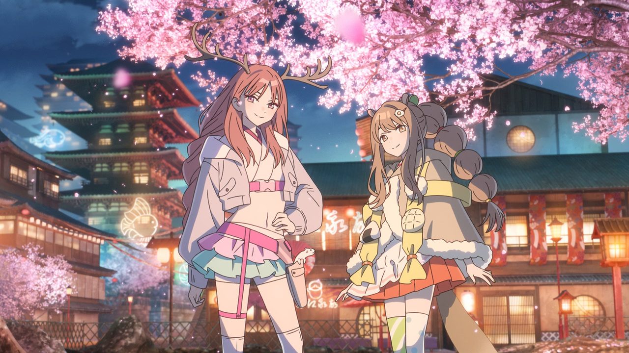 映画『超かぐや姫！』夏祭り衣装のキャラクタービジュアル