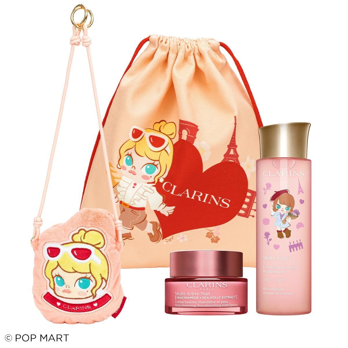 クラランス×POP MART モリー 限定コスメ ラインナップ