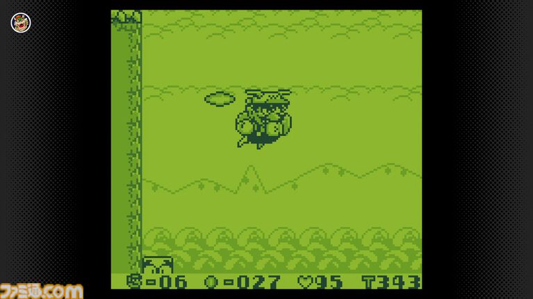 スーパーマリオランド3 ワリオランドのゲーム画面