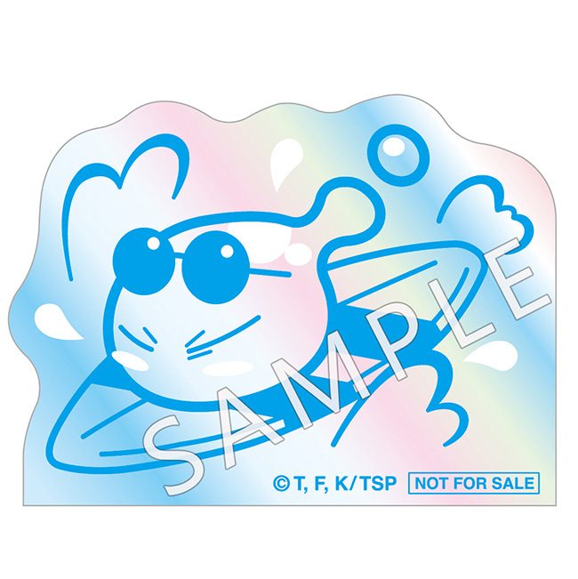 共通購入特典のステッカー(NOT FOR SALE)